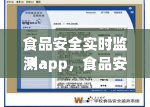 食品安全實時監(jiān)測app，食品安全檢測網(wǎng)站 