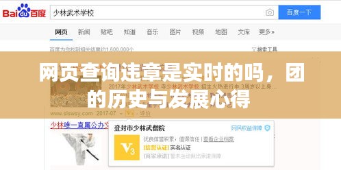 網(wǎng)頁查詢違章是實時的嗎，團的歷史與發(fā)展心得 