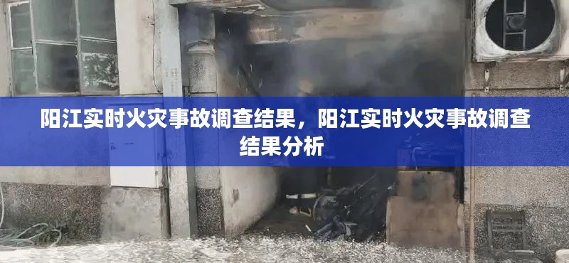 陽(yáng)江實(shí)時(shí)火災(zāi)事故調(diào)查結(jié)果，陽(yáng)江實(shí)時(shí)火災(zāi)事故調(diào)查結(jié)果分析 