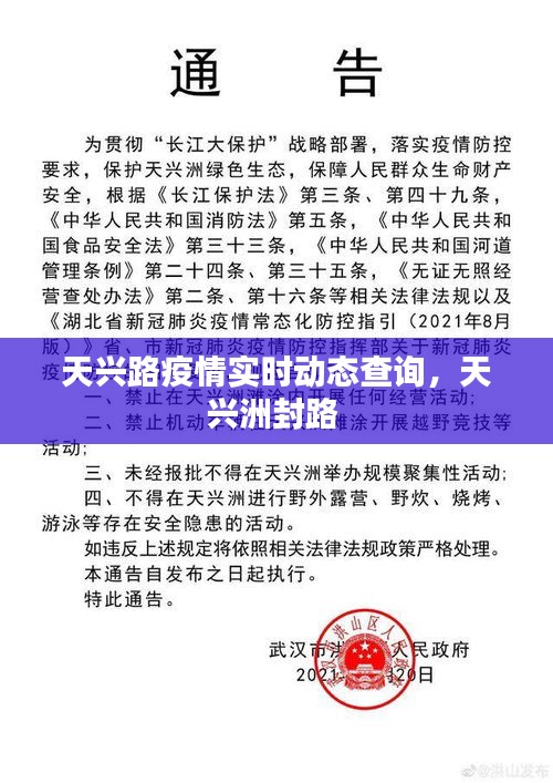 天興路疫情實(shí)時動態(tài)查詢，天興洲封路 