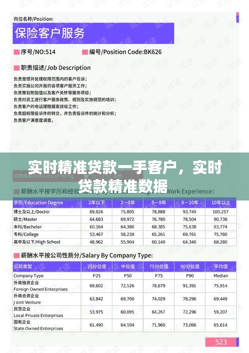 實時精準貸款一手客戶，實時貸款精準數(shù)據(jù) 