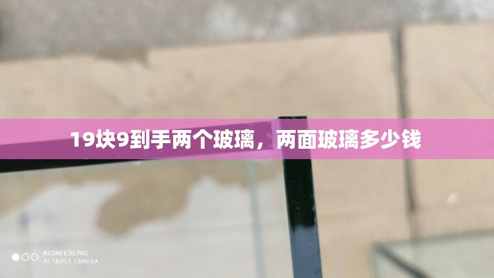 19塊9到手兩個玻璃，兩面玻璃多少錢 