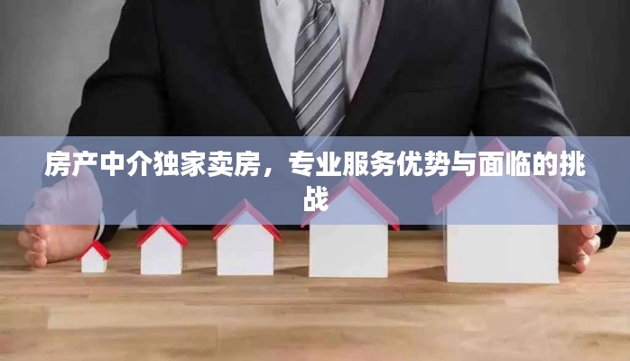 房產(chǎn)中介獨家賣房，專業(yè)服務(wù)優(yōu)勢與面臨的挑戰(zhàn)