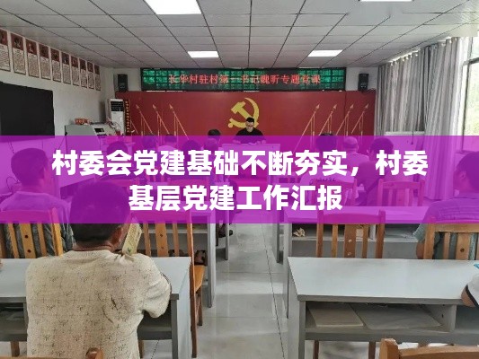 村委會黨建基礎(chǔ)不斷夯實(shí)，村委基層黨建工作匯報 