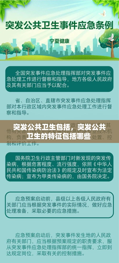 突發(fā)公共衛(wèi)生包括，突發(fā)公共衛(wèi)生的特征包括哪些 