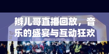 辮兒哥直播回放，音樂的盛宴與互動狂歡，精彩不容錯過