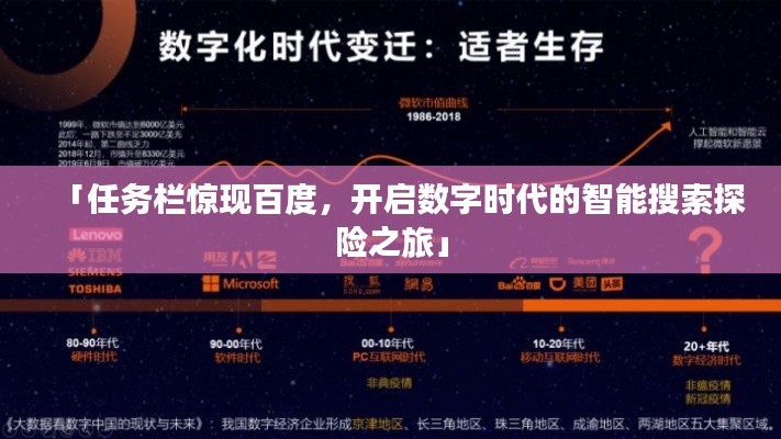 「任務(wù)欄驚現(xiàn)百度，開(kāi)啟數(shù)字時(shí)代的智能搜索探險(xiǎn)之旅」
