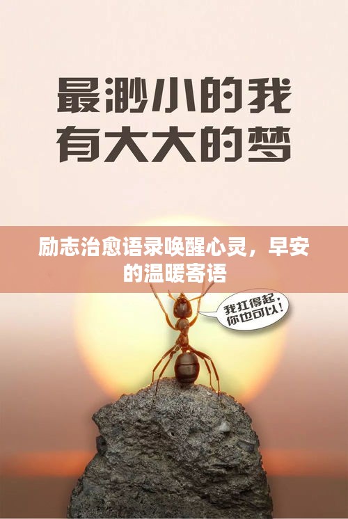 勵志治愈語錄喚醒心靈，早安的溫暖寄語