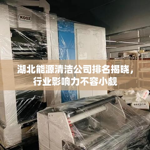 湖北能源清潔公司排名揭曉，行業(yè)影響力不容小覷