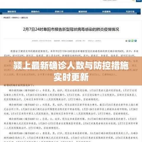 潁上最新確診人數(shù)與防控措施實時更新