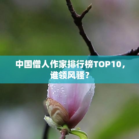 中國僧人作家排行榜TOP10，誰領(lǐng)風(fēng)騷？