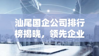 汕尾國企公司排行榜揭曉，領(lǐng)先企業(yè)一覽無余