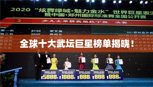 全球十大武壇巨星榜單揭曉！